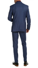 Load image into Gallery viewer, Mason Slate Men's Premium 2 Piece Wool Slim Fit Suit - Ferrecci USA