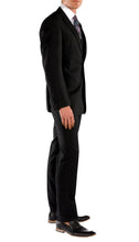 Load image into Gallery viewer, JAX Black Slim Fit 3 Piece Suit - Ferrecci USA