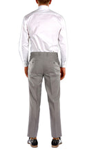 Load image into Gallery viewer, JAX Light Grey Slim Fit 3 Piece Suit - Ferrecci USA