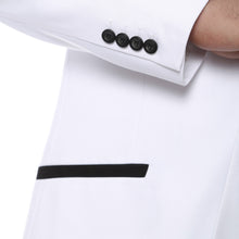 Load image into Gallery viewer, The JerseyBoy White Black Slim Fit Mens Blazer - Ferrecci USA