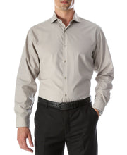 Load image into Gallery viewer, Leo Grey Mens Slim Fit Cotton Shirt - Ferrecci USA
