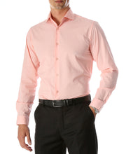 Load image into Gallery viewer, Leo Pink Mens Slim Fit Cotton Shirt - Ferrecci USA