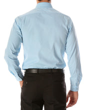 Load image into Gallery viewer, Leo Sky Blue Mens Slim Fit Cotton Shirt - Ferrecci USA
