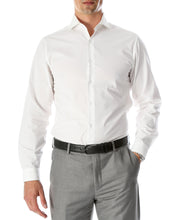Load image into Gallery viewer, Leo Mens Slim Fit Snow White Shirt - Ferrecci USA