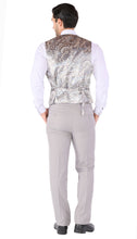 Load image into Gallery viewer, Ferrecci Luna 3 Piece Slim Fit Grey Peak Lapel Tuxedo - Ferrecci USA