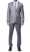 Load image into Gallery viewer, Lincoln Grey 2 Piece Slim Fit Plaid Suit - Ferrecci USA