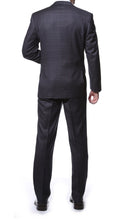 Load image into Gallery viewer, Lincoln Charcoal 2Piece Slim Fit Plaid Suit - Ferrecci USA