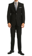 Load image into Gallery viewer, PL1969 Mens Black Slim Fit 2pc Suit - Ferrecci USA