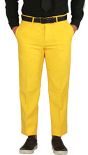 Load image into Gallery viewer, Paul Lorenzo Mens Yellow Slim Fit 2 Piece Suit - Ferrecci USA