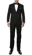 Load image into Gallery viewer, Paul Lorenzo MMTUX Black Regular Fit 2pc Tuxedo - Ferrecci USA
