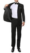 Load image into Gallery viewer, Paul Lorenzo MMTUX Black Regular Fit 2pc Tuxedo - Ferrecci USA