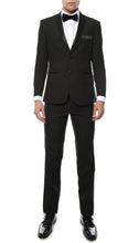 Load image into Gallery viewer, Paul Lorenzo MMTUX Black Slim Fit 2pc Tuxedo - Ferrecci USA