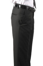 Load image into Gallery viewer, Premium Mens MP101 Black Regular Fit Dress Pants - Ferrecci USA