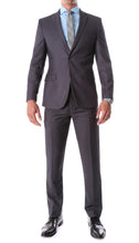 Load image into Gallery viewer, Oslo Charcoal Notch Lapel 2 Piece Slim Fit Suit - Ferrecci USA