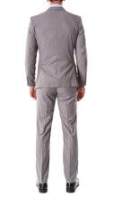 Load image into Gallery viewer, Oslo Grey Notch Lapel 2 Piece Slim Fit Suit - Ferrecci USA