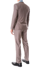 Load image into Gallery viewer, Oslo Taupe Notch Lapel 2 Piece Slim Fit Suit - Ferrecci USA