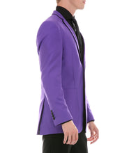 Load image into Gallery viewer, Mens Porter Purple Slim Fit Blazer - Ferrecci USA