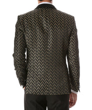 Load image into Gallery viewer, Mens Pronto Gold Star Modern Fit Tuxedo Blazer - Ferrecci USA