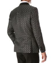 Load image into Gallery viewer, Mens Pronto Silver Star Modern Fit Tuxedo Blazer - Ferrecci USA