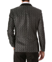 Load image into Gallery viewer, Mens Pronto Silver Star Modern Fit Tuxedo Blazer - Ferrecci USA