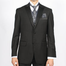 Load image into Gallery viewer, Ferrecci Mens PV50-1 Black Silver Vest Set - Ferrecci USA