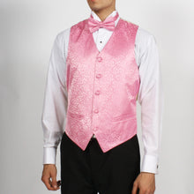 Load image into Gallery viewer, Ferrecci Mens PV50-11 Pink White Vest Set - Ferrecci USA