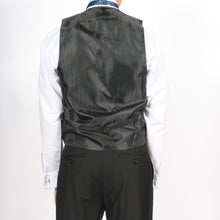 Load image into Gallery viewer, Ferrecci Mens PV50-3 Blue Black Vest Set - Ferrecci USA