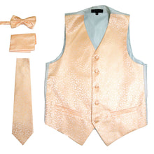 Load image into Gallery viewer, Ferrecci Mens PV50-7 Peach Vest Set - Ferrecci USA