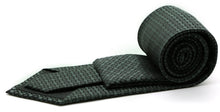 Load image into Gallery viewer, Mens Dads Classic Grey Geometric Pattern Business Casual Necktie & Hanky Set R-9 - Ferrecci USA