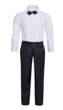 Load image into Gallery viewer, Boys Reno JR 5pc Navy Shawl Tuxedo Set - Ferrecci USA