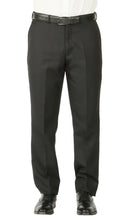 Load image into Gallery viewer, Rod Premium Black 2 Piece Wool Suit Stain Resistant Traveler Suit with 2 Pairs of Pants - Ferrecci USA