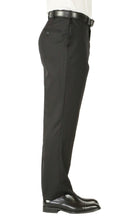 Load image into Gallery viewer, Rod Premium Black 2 Piece Wool Suit Stain Resistant Traveler Suit with 2 Pairs of Pants - Ferrecci USA