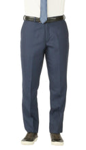 Load image into Gallery viewer, Rod Premium Blue Wool 2 Piece Suit Stain Resistant Traveler Suit - w 2 Pairs of Pants - Ferrecci USA