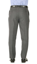 Load image into Gallery viewer, Rod Premium Grey Wool 2pc Stain Resistant Traveler Suit - w 2 Pairs of Pants - Ferrecci USA
