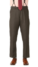Load image into Gallery viewer, Rod Premium Taupe Wool 2pc Stain Resistant Traveler Suit - w 2 Pairs of Pants - Ferrecci USA