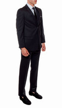 Load image into Gallery viewer, Ferrecci Mens Savannah Black Slim Fit 3 Piece Suit - Ferrecci USA