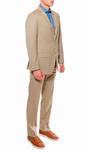 Load image into Gallery viewer, Ferrecci Mens Savannah Tan Slim Fit 3 Piece Suit - Ferrecci USA