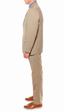 Load image into Gallery viewer, Ferrecci Mens Savannah Tan Slim Fit 3 Piece Suit - Ferrecci USA