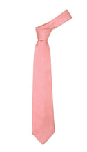 Load image into Gallery viewer, Premium Microfiber Baby Pink Necktie - Ferrecci USA
