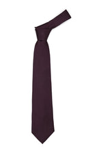 Load image into Gallery viewer, Premium Microfiber Deep Purple Necktie - Ferrecci USA