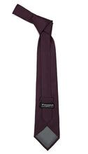 Load image into Gallery viewer, Premium Microfiber Deep Purple Necktie - Ferrecci USA