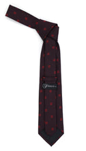 Load image into Gallery viewer, Geometric Black w. Red Outline Square with Hanky Set - Ferrecci USA