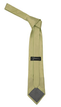 Load image into Gallery viewer, Premium Microfiber Pale Olive Necktie - Ferrecci USA