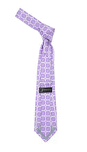Load image into Gallery viewer, Floral Lavender Necktie with Handkderchief Set - Ferrecci USA