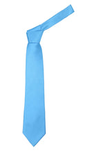 Load image into Gallery viewer, Premium Microfiber Turquoise Necktie - Ferrecci USA