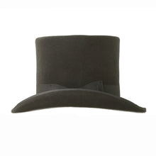 Load image into Gallery viewer, Charcoal Premium Wool Top Hat - Ferrecci USA