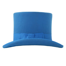 Load image into Gallery viewer, Premium Wool Blue Top Hat - Ferrecci USA