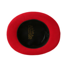 Load image into Gallery viewer, Premium Wool Red Top Hat - Ferrecci USA
