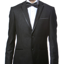 Load image into Gallery viewer, Celio Black Slim Fit Notch Lapel 2 Piece Tuxedo - Ferrecci USA