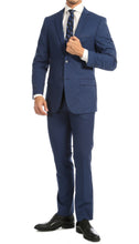 Load image into Gallery viewer, Windsor Indigo Slim Fit 2pc Suit - Ferrecci USA
